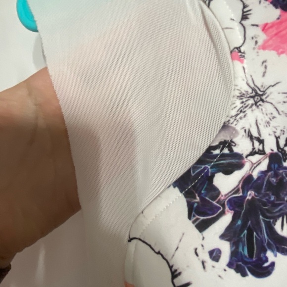 State of Being Floral Dress with Mesh Details - Picture 4 of 5